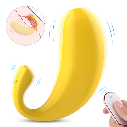 BANANA Remoted Controlled G-Spot and Clitoris Stimulation