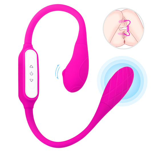 BULBASAUR Dual Stimulation Vibrator*Rose