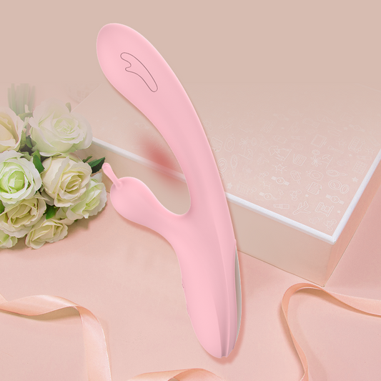DEER Dual Motor G-Spot Rabbit Vibrator *Pink