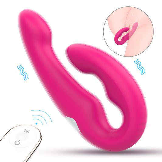 REGINES Remote Controlled Couple Massager Vibrator*Rose