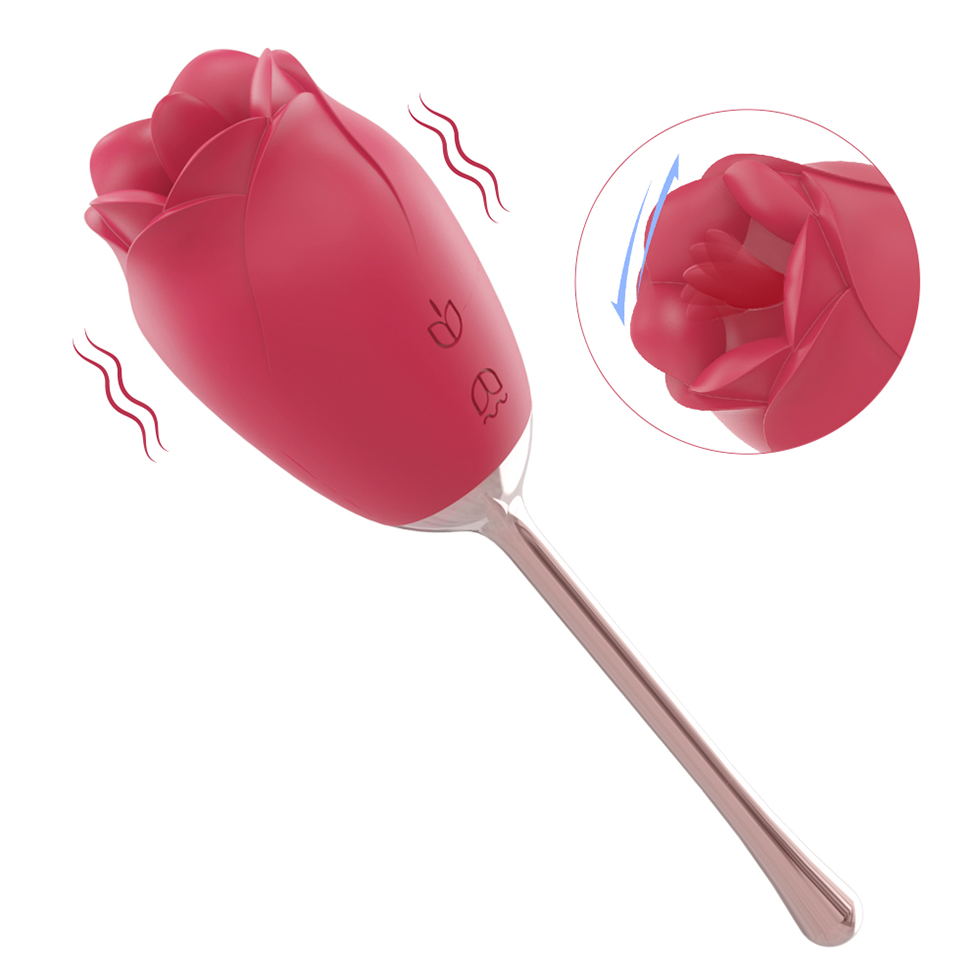 SUCCUBUS Rose Tongue Licking Vibrator*Rose