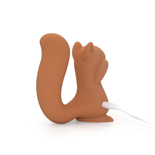 Squirrel Clitoral Suction Stimulator Vibrator*Brown