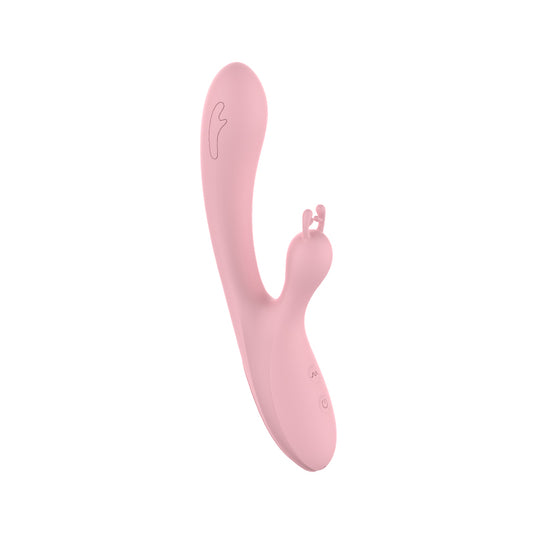 DEER Dual Motor G-Spot Rabbit Vibrator *Pink