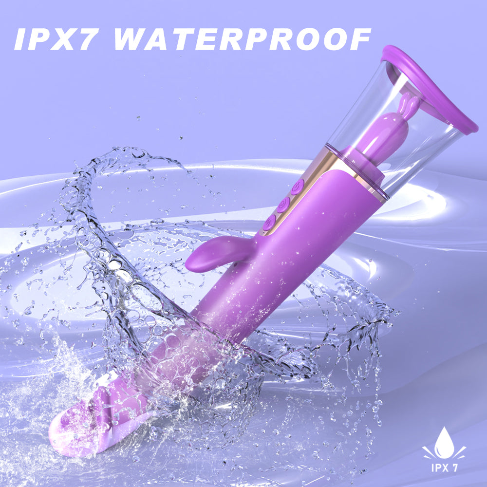 ESTHER 3 in 1 Clit Licking Tongue & Clitoral Sucking G Spot Vibrator