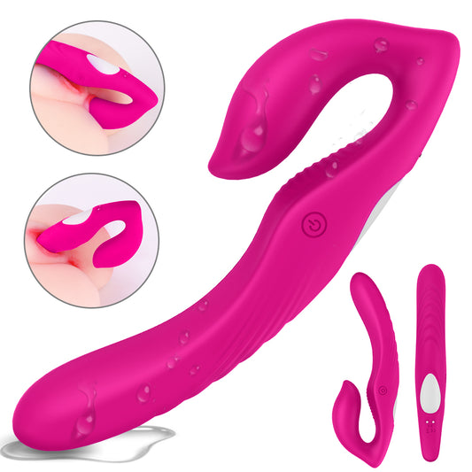 NAMI Rechargeable Strapless Strap-On Dildo Vibrator*Rose