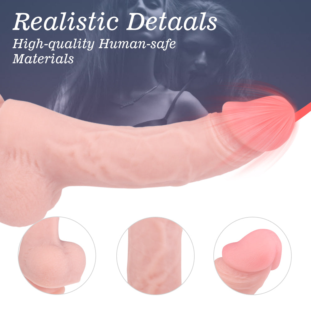 BARON Classic Realistic Dildo 8 Inch
