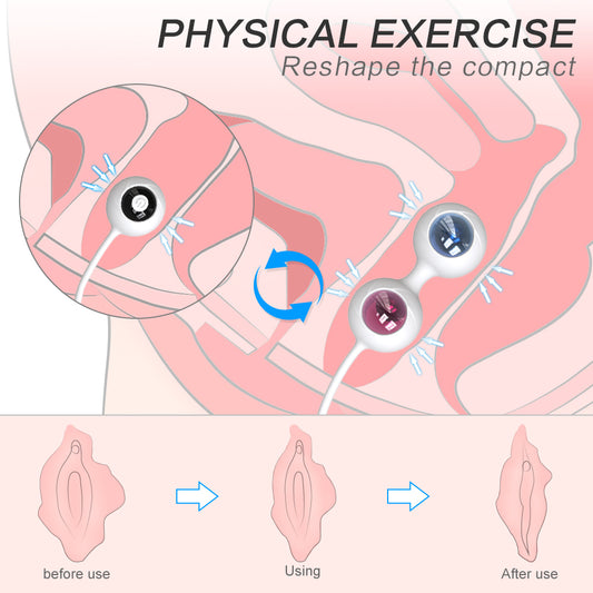 FREEZER Ben Wa Balls Vibrator Pleasure Bead Set