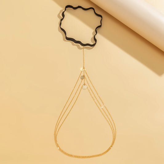 Eye Catching 3 Layer Thigh Chain