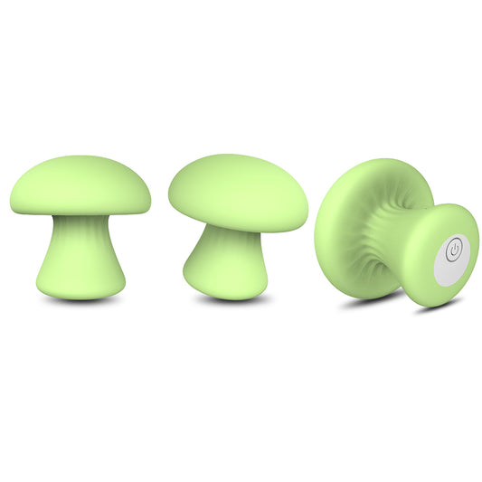 MUSHROOM Wireless Control Massage Vibrator 9 Vibrating Patterns *Green