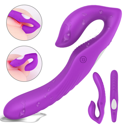NAMI Rechargeable Strapless Strap-On Dildo Vibrator*Purple