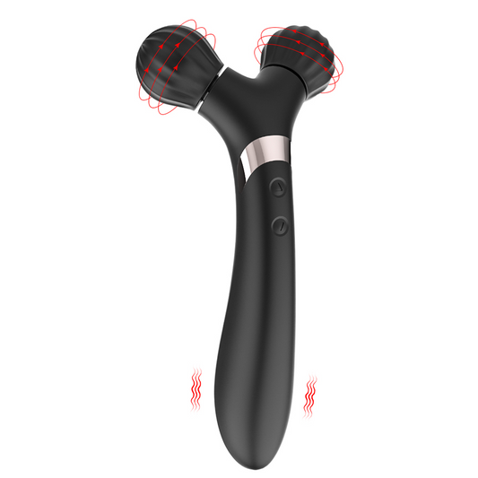 TWIG 360 Rotary Rolloer Massage Clitoral and G-Spot Vibrator*Black