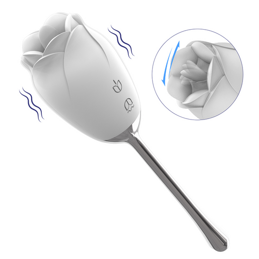SUCCUBUS Rose Tongue Licking Vibrator*White