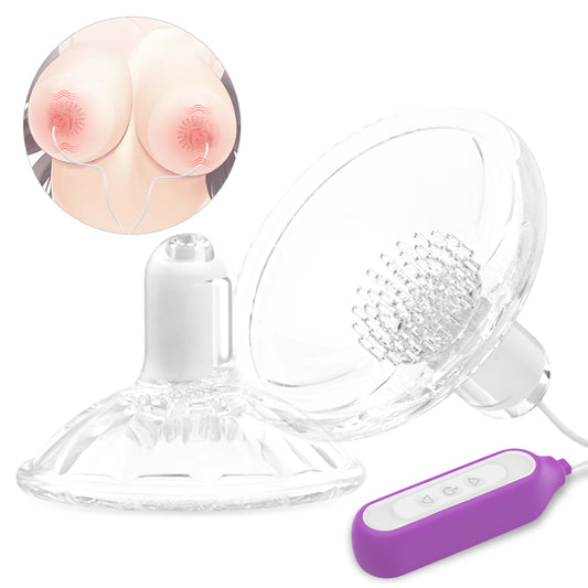 Mute Remote Controlled Sensation Double Head Nipple Pump